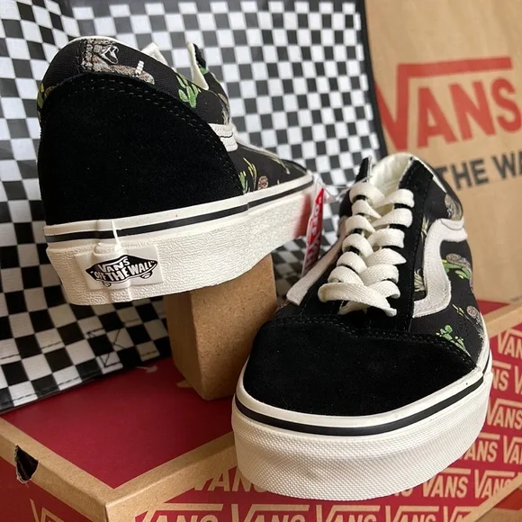 Vans WMNS Old Skool Desert Snake/Black sneakers - Picture 10 of 16